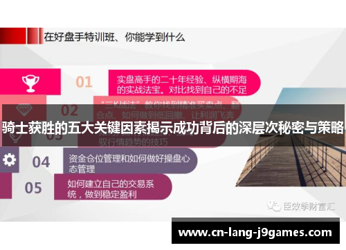 骑士获胜的五大关键因素揭示成功背后的深层次秘密与策略